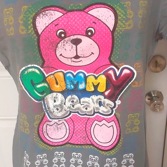 Juniors XXL Gummy Bears t-shirt - Picture 2 of 7